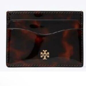 Tory Burch Emerson Tortoise Card Holder